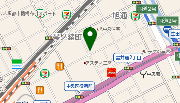 システムパーク旭通の地図画像
