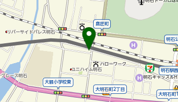 大明石町2丁目パーキングの地図画像
