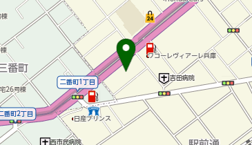 ビジネスパーク大開通の地図画像