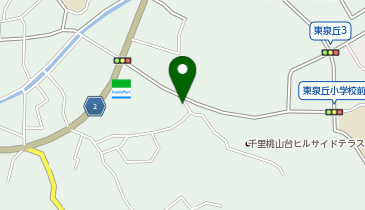 システムパーク東泉丘の地図画像