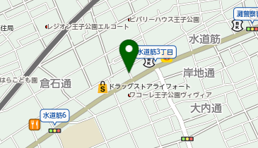 ウエストパーク水道筋の地図画像
