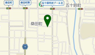 五十鈴町パーキングの地図画像