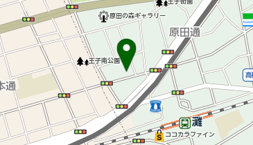 システムパーク原田通の地図画像