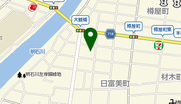 システムパーク日富美町の地図画像