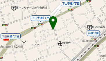 システムパーク花隈町の地図画像