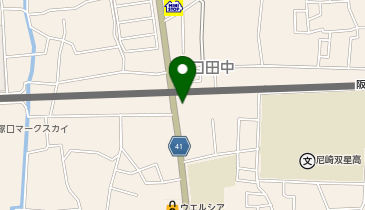 システムパーク口田中の地図画像