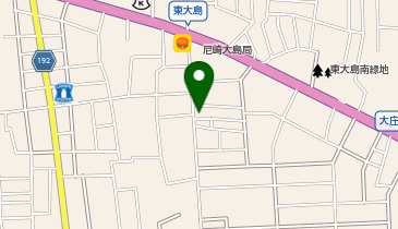 システムパーク大庄中通の地図画像