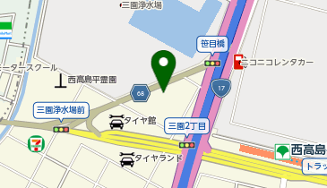 ちゃおちゃおコインパーキング三園二丁目の地図画像