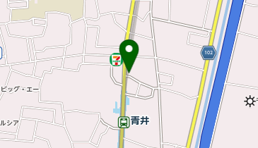 システムパーク青井3丁目の地図画像