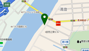 システムパーク清澄の地図画像