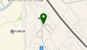 TERIOS TIME198上沢No.2の地図画像