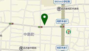 JTP中島町の地図画像