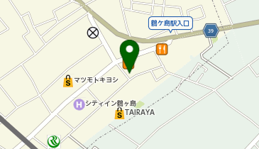 TERIOS TIME205上広谷の地図画像