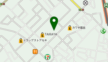 大西園駐車場の地図画像