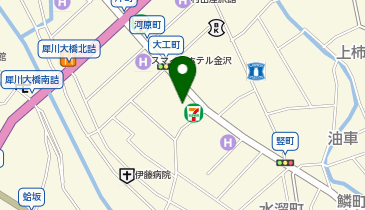 ファーストP竪町の地図画像