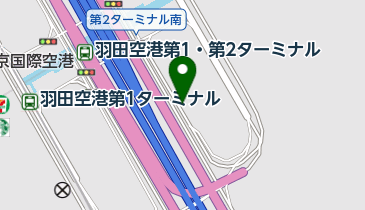 羽田空港駐車場 第2旅客ターミナル P4の地図画像