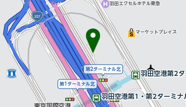 羽田空港駐車場 第2旅客ターミナル P3の地図画像
