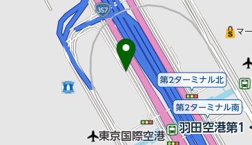 羽田空港駐車場 第1旅客ターミナル P2の地図画像