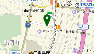 おぼろパーキング立体駐車場の地図画像