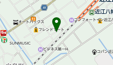 田中駐車場の地図画像