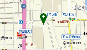 弓之町パーキングの地図画像