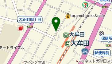 西駅前駐車場の地図画像