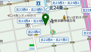 N22パーキングの地図画像