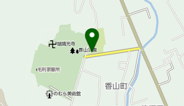 香山公園駐車場の地図画像