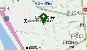 城址第二地下駐車場の地図画像