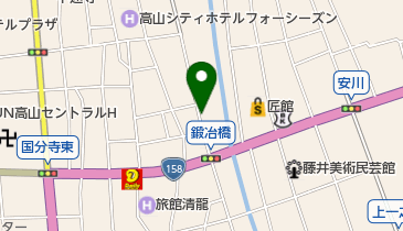 かじ橋駐車場の地図画像