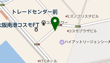 グランドプリンスホテル大阪ベイ 駐車場の地図画像