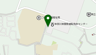 運転試験場前駐車場(二宮駐車場)の地図画像