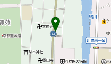 梶井町パーキングの地図画像