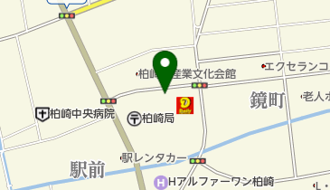 柏崎市駅前ふれあい駐車場の地図画像
