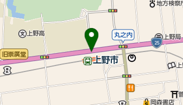 市営白鳳門駐車場の地図画像