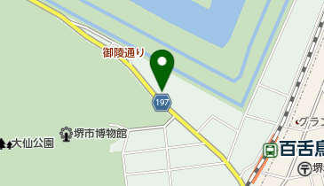 大仙公園第3駐車場の地図画像