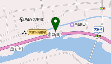 城東地区観光駐車場の地図画像