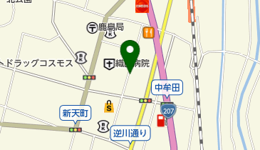 鹿島市営中央駐車場の地図画像