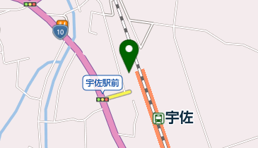 宇佐市営宇佐駅駐車場の地図画像