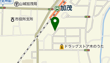 加茂駅前東口駐車場の地図画像