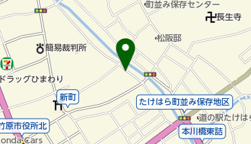 新町市営駐車場の地図画像