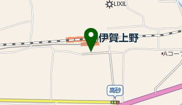 伊賀上野駅駐車場の地図画像