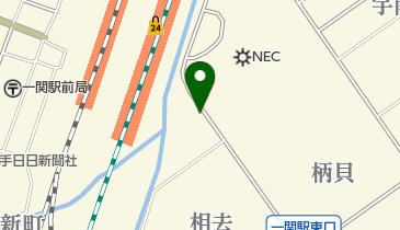 東口南駐車場の地図画像