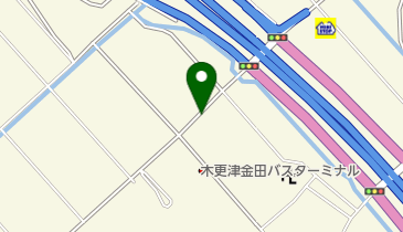 木更津市金田第一駐車場の地図画像