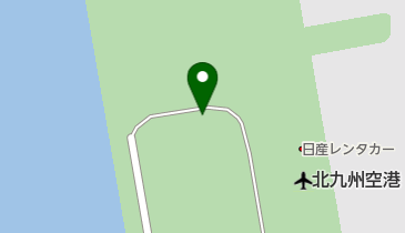 北九州空港駐車場の地図画像