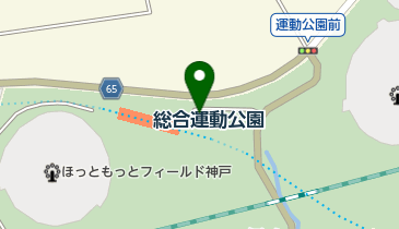 神戸総合運動公園駐車場P3(駅東)の地図画像
