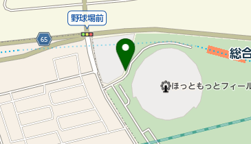 神戸総合運動公園駐車場P5(野球場北)の地図画像