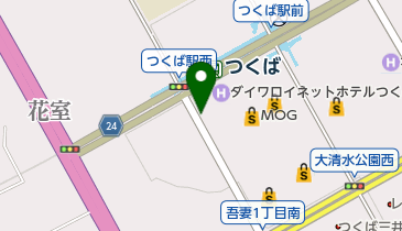 つくば都市交通センター南1駐車場の地図画像