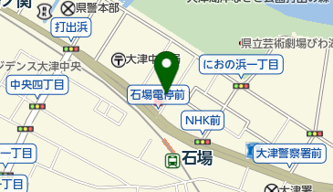 打出浜コインパーキングの地図画像
