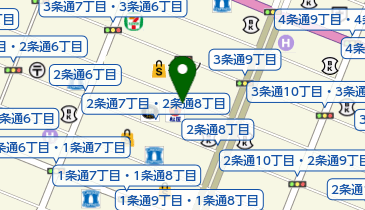 Rホテルズイン北海道旭川駐車場の地図画像